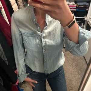 ❗️classy denim button up - 100% cotton❗️